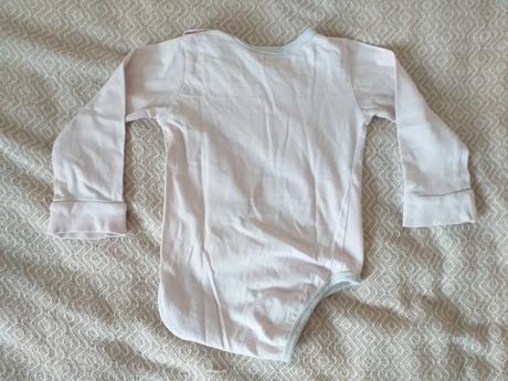 Set 3x dívčí body vel 74/80 - 9-12 měs, h&m,80