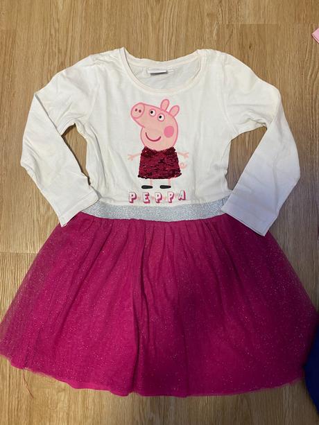 Dívčí set - peppa pig - vel. 110, 104–116