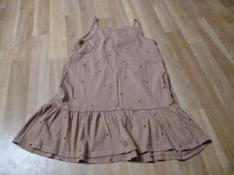 Srdíčkové šaty 8-10 h-m, h&m,134