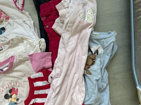 Sada oblečení, dívka, vel. 86 - 16 ks, 86–98