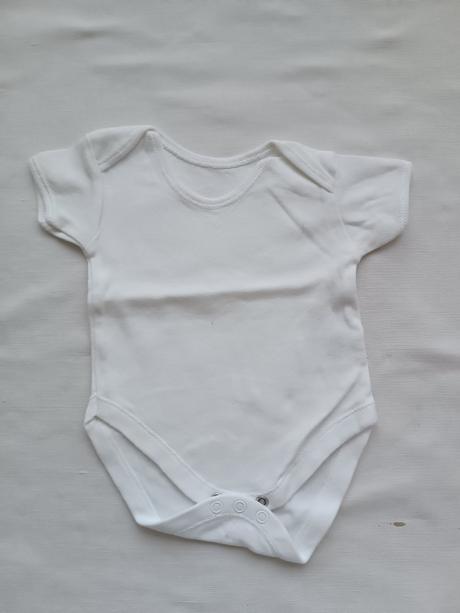 Dětské body krátký rukáv, 50