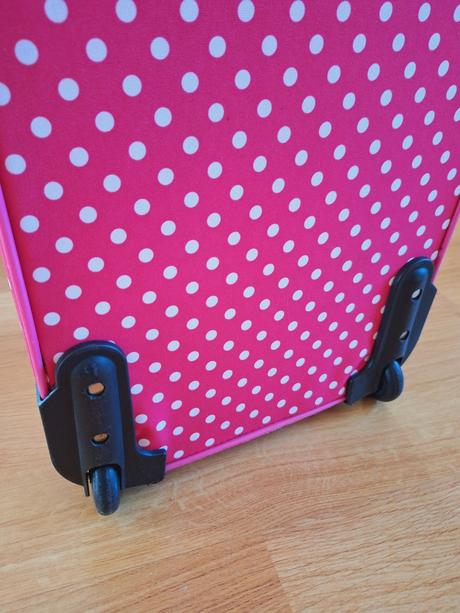 Kufr dětský na kolečkách - nosorožec,