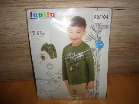 2 trička, lupilu,98