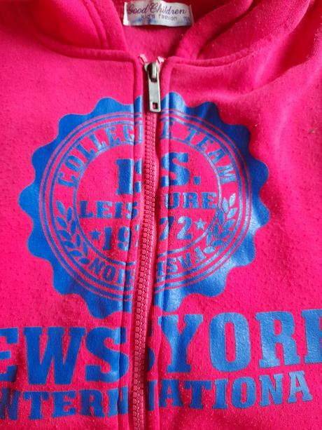 Mikina růžová  vel 158 sportovní, kids fashion,158