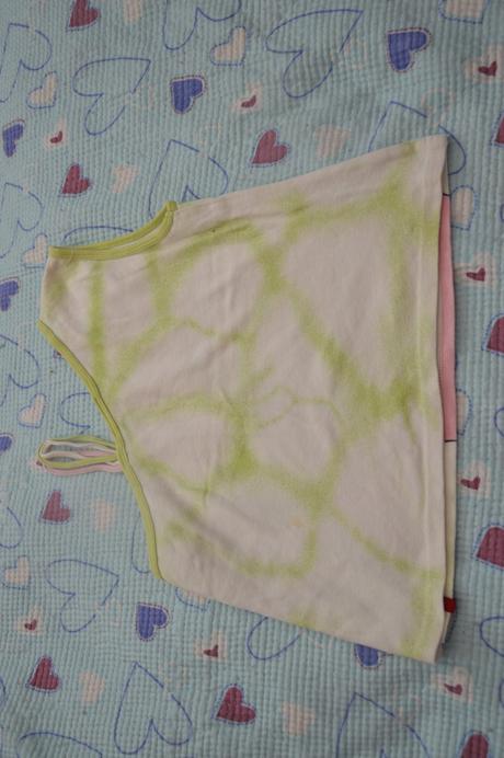 Letní tílko asymetrické s potiskem, 134