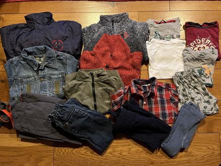 Set oblečení pro kluky - 15 ks, vel. 4-6 let, 104–116