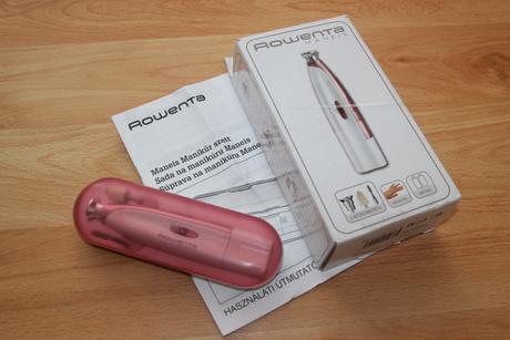 Manikůra rowenta - použita 1x , 