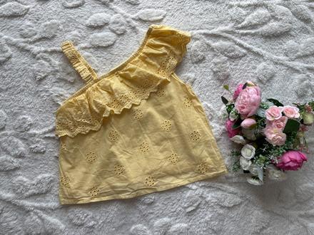 Top letní s madeirou- v.6/7 let, primark,122
