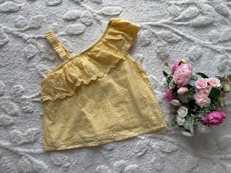Top letní s madeirou- v.6/7 let, primark,122