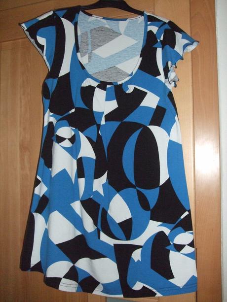 Tunika s geometrickým vzorom zn. chillytime, 34