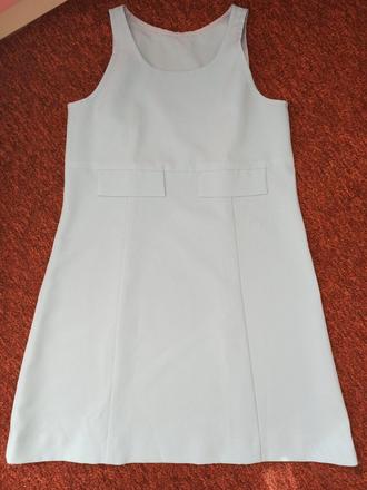 Světle modré šaty 146/152, 146