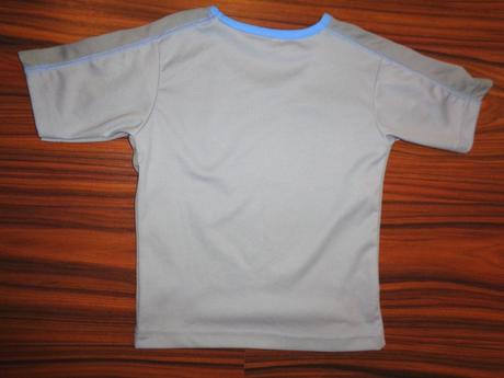 Krásné šedomodré funkční tričko 98/104, 98