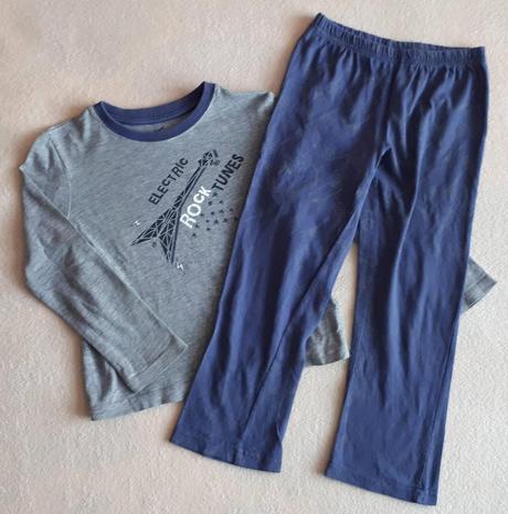 2x dětské chlapecké pyžamo, pyžamko, vel.98/104, lupilu,98