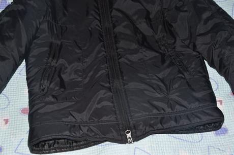Černá zimní bunda, terranova,164
