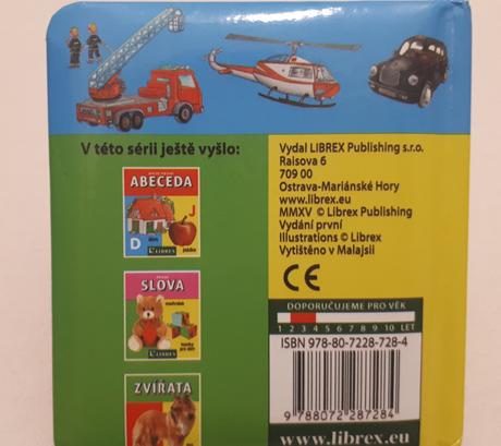 Dětská knížka - doprava,