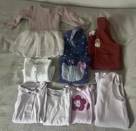 Set oblečení pro holku vel. 80/9-12 měs, 68–80