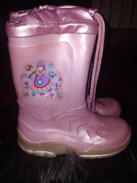 Dívčí gumáky holčička vel. 27, vnit.stélka 18 cm, 27