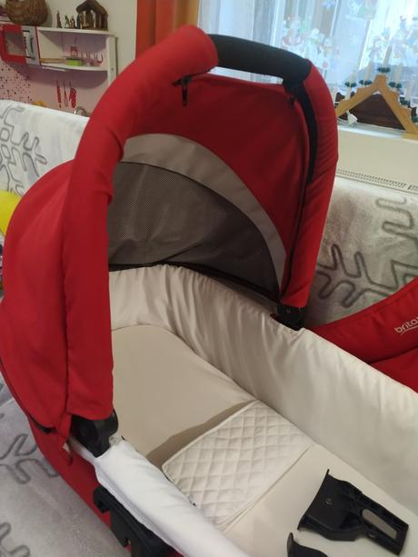 Červená hluboká korba britax römer, britax