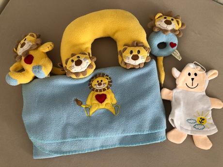 Set nám miminko, chrastítka, deka, ovečka na mytí, 