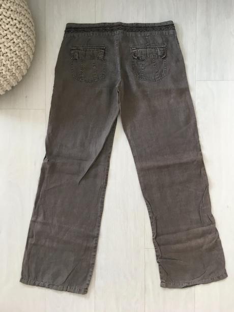 Dámské letní lněné kalhoty, vel. xs - s, s