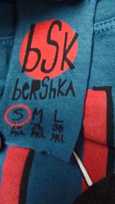 Tričko s obrázkem, bershka,s