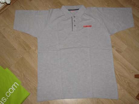 Pánské tričko s límečkem claas vel. 2xl, xxl