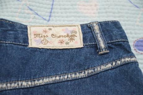 134 140 146 delší džínová sukně s flitry, cherokee,140