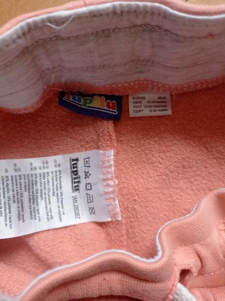 Tepláky 92/98 lupilu, lupilu,92