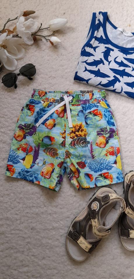F&f chlapecké koupací kraťasy mořský svět, f&f,110