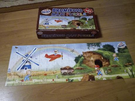 Puzzle brumík,