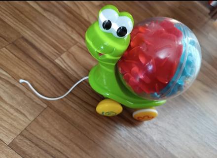 Dětská tahací hračka - šnek, zn. playgo,