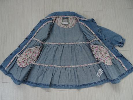 Dívčí džínový kabát zn. lindex, vel. 98, lindex,98