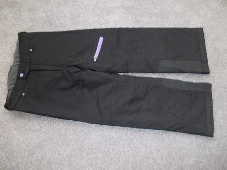Černé oteplovačky / oteplováky, vel.134/140, h&m,134