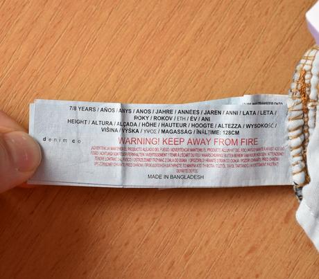 Kraťasy vel. 7 - 8 let, primark,128