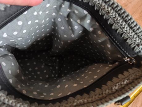 Háčkovaná kabelka handmade, 