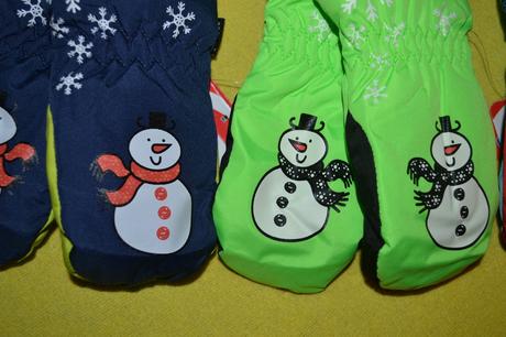 Rukavice palčáky šusťákové s fleece v.74-110, 74 - 110