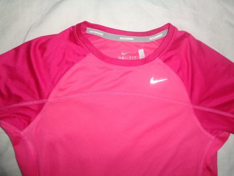 Luxusní růžové funkční tričko nike - dri-fit, nike,152