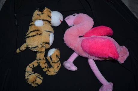 2x plyšové zvířátko, 