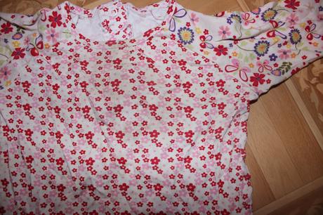 Dívčí halenka květy a kvítky vel. 68 - 74, h&m,68