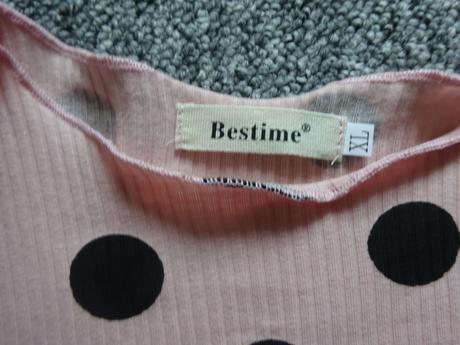 Šaty s puntíkem sedmikráska, vel. 92/98, 92