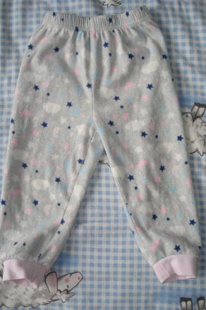 Fleecové tepláčky, primark,86