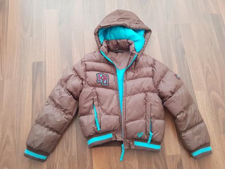 Krásná značková zimní bunda rucanor, 128