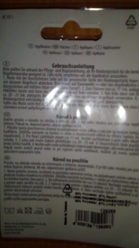 Nažehlovací aplikace, 