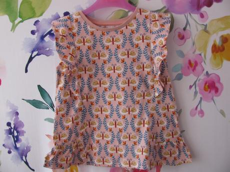 Bavlněná tričko halenka s motýlkama, tu,110