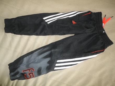 Sportovní kalhoty adidas climalite, vel. 2-4 roky, adidas,98