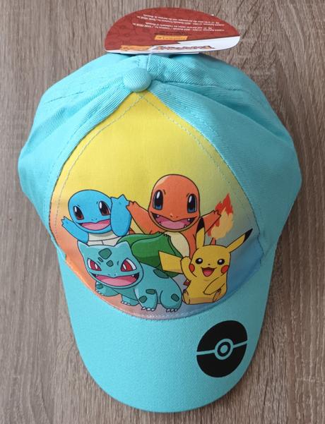 Kšiltovka pokémon světle modrá,