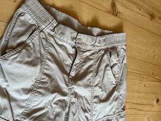 Lehké plátěné kalhoty, h&m,36