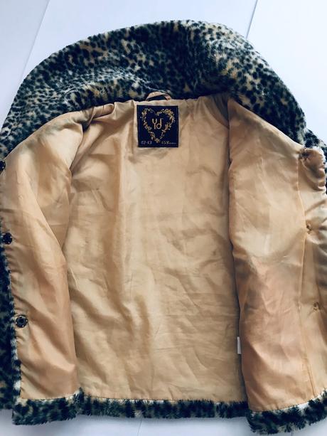 Kabátek kožešinkový jaro/podzim - v.12/13 let, young dimension,158