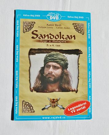 Dvd sandokan 3-4.díl, 
