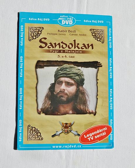 Dvd sandokan 3-4.díl, 